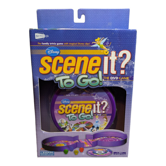 Disney Scene It? To Go! Portable Trivia DVD Game-Target Exclusive-New in Package - Picture 1 of 6